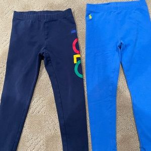 Ralph Lauren- 4T Girls Leggings- Bundle of 2